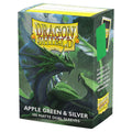 Deck Protector: Dual Matte: Apple Green & Silver (100)