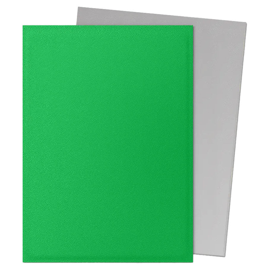 Deck Protector: Dual Matte: Apple Green & Silver (100)