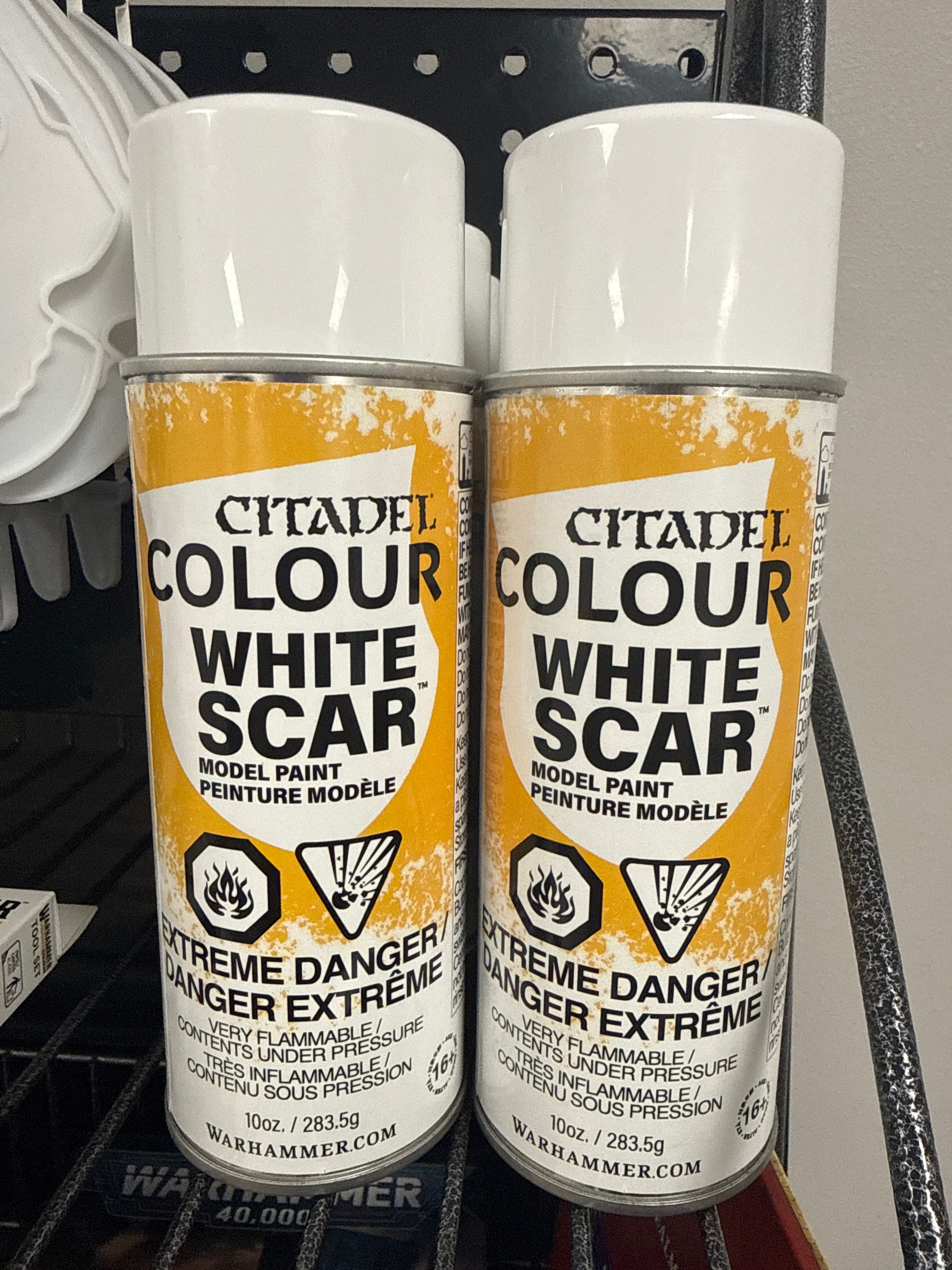 Citadel color white scar model paint