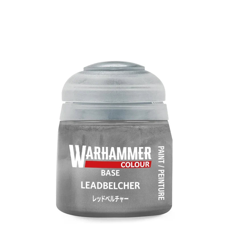 Warhammer Paints: BASE: LEADBELCHER 12ML