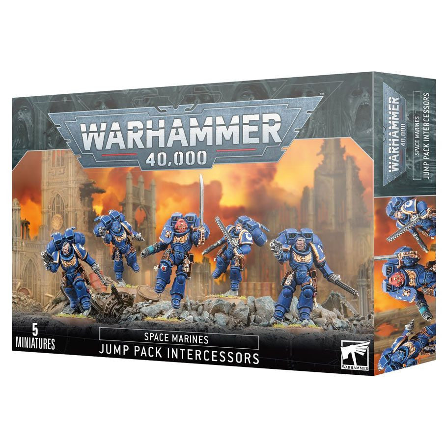 Warhammer 40,000: Space Marines: Jump Pack Intercessors Squad