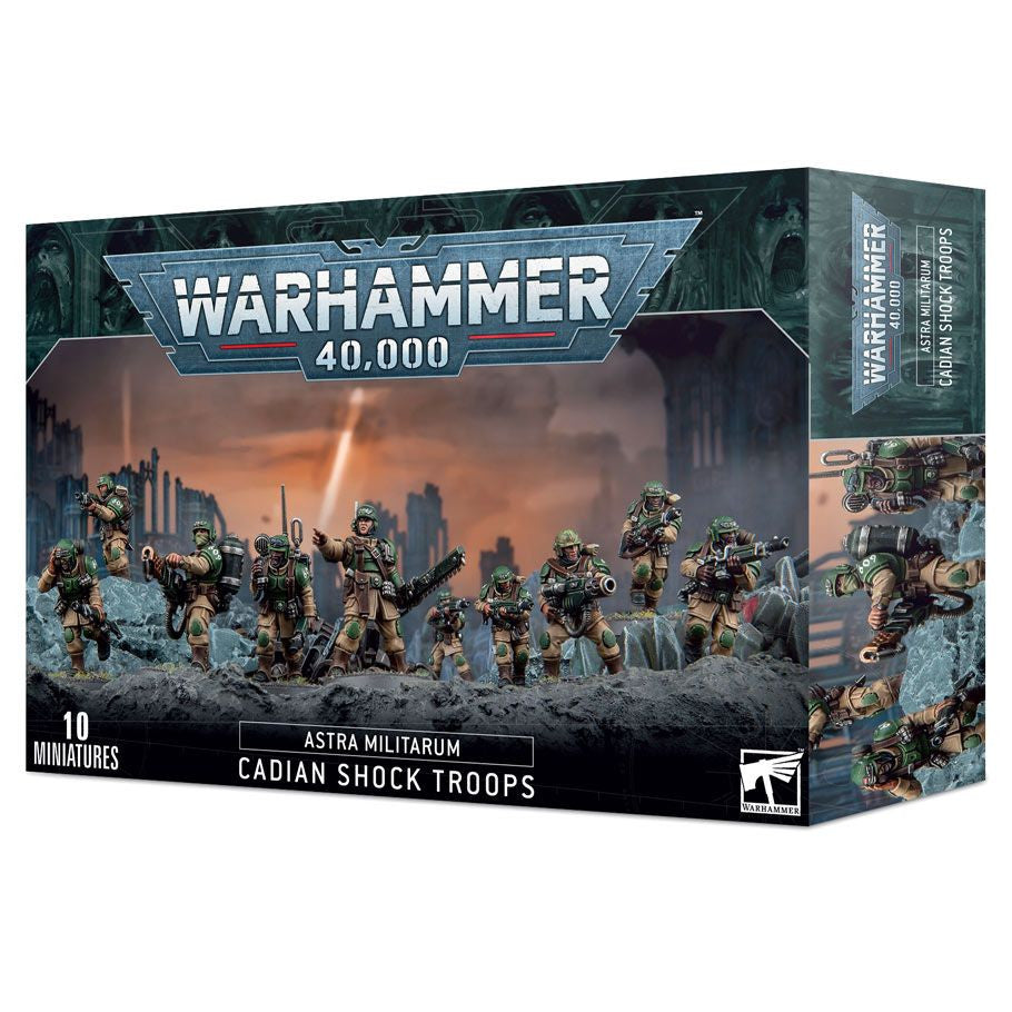 Warhammer 40,000: Astra Militarum: Cadian Shock Troops
