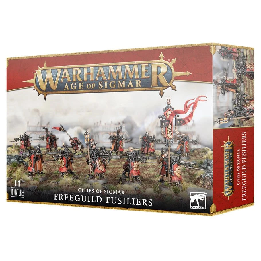 CITIES OF SIGMAR: FREEGUILD FUSILIERS