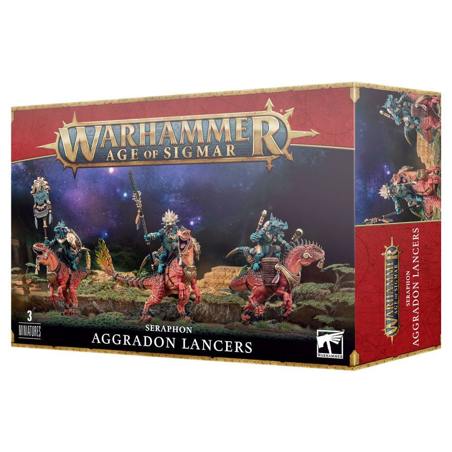 Warhammer Age of Sigmar: Seraphon: Aggradon Lancers
