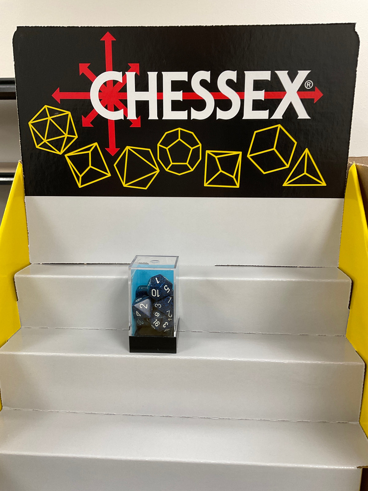 CHESSEX POLYHEDRAL 7–die set
