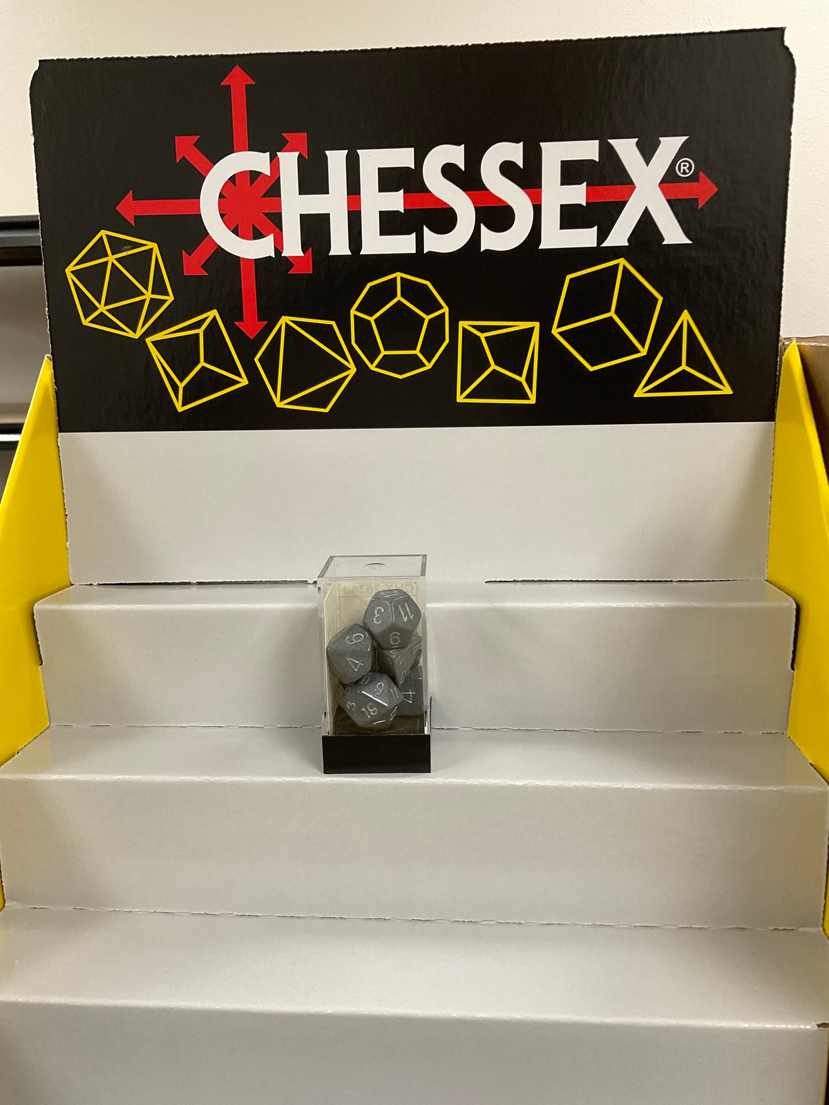 CHESSEX POLYHEDRAL 7–die set