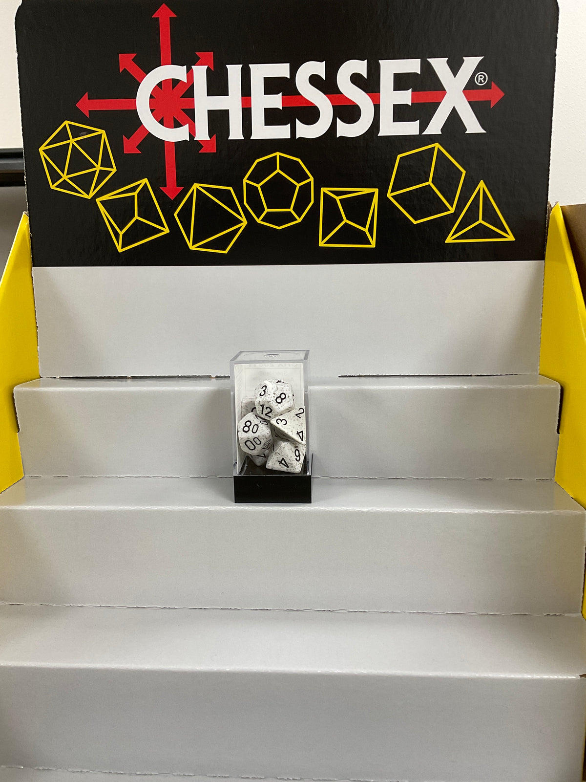 CHESSEX POLYHEDRAL 7–die set