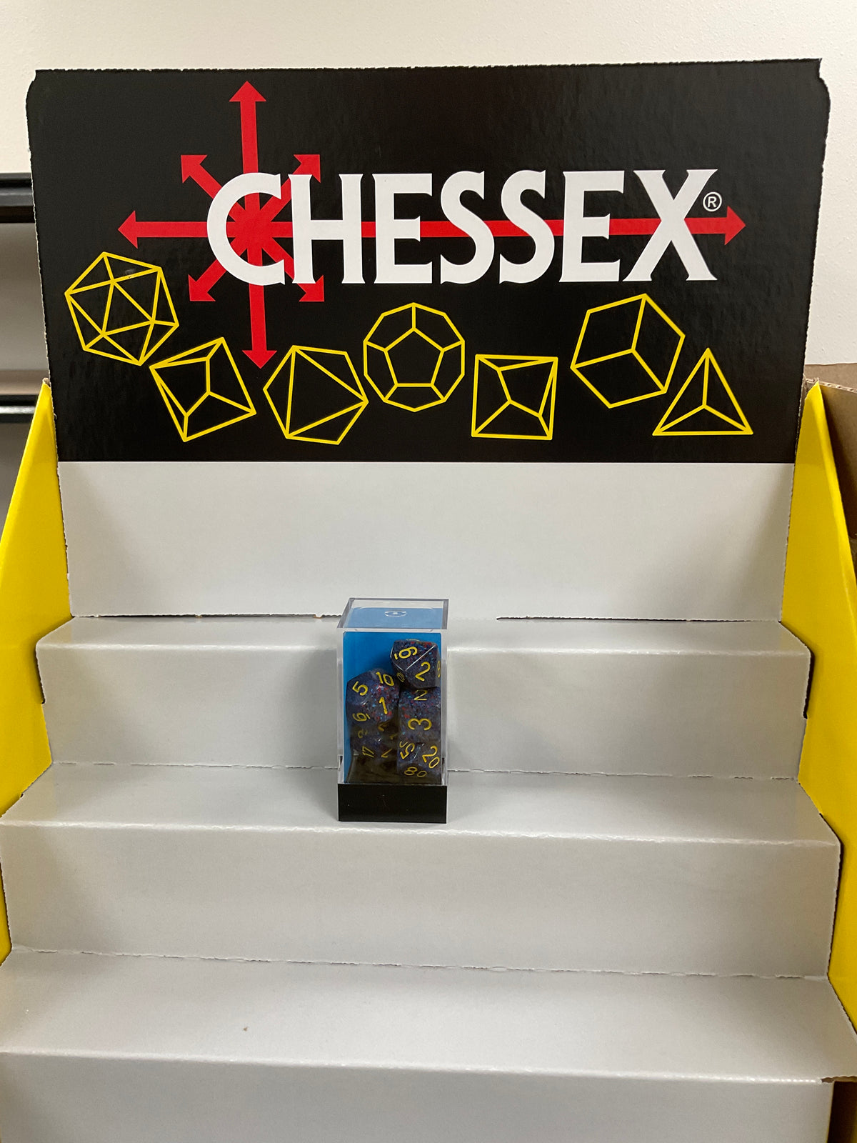 CHESSEX POLYHEDRAL 7–die set