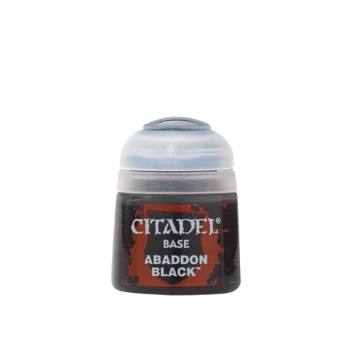Warhammer Paints: BASE: ABADDON BLACK