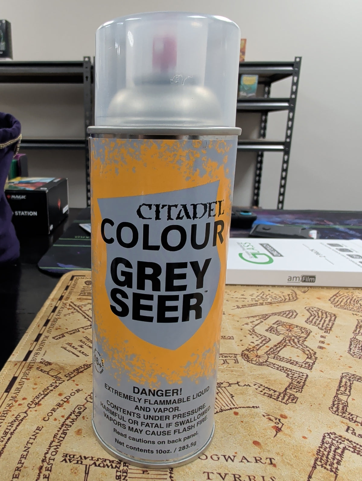 Grey Seer Spray Paint